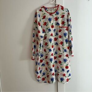 Adrienne Vittadini Red and Blue Pajama Intimates